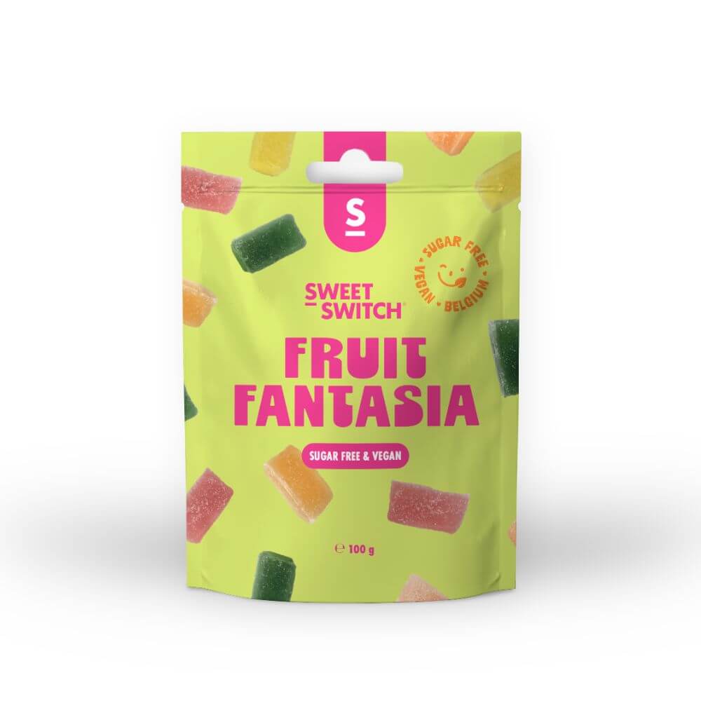 Gomme gommose senza zucchero Keto Fruit Fantasia Sweet-Switch 100g
