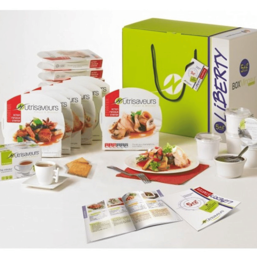 Box dimagrante 5 giorni Liberty  Nutrisaveurs