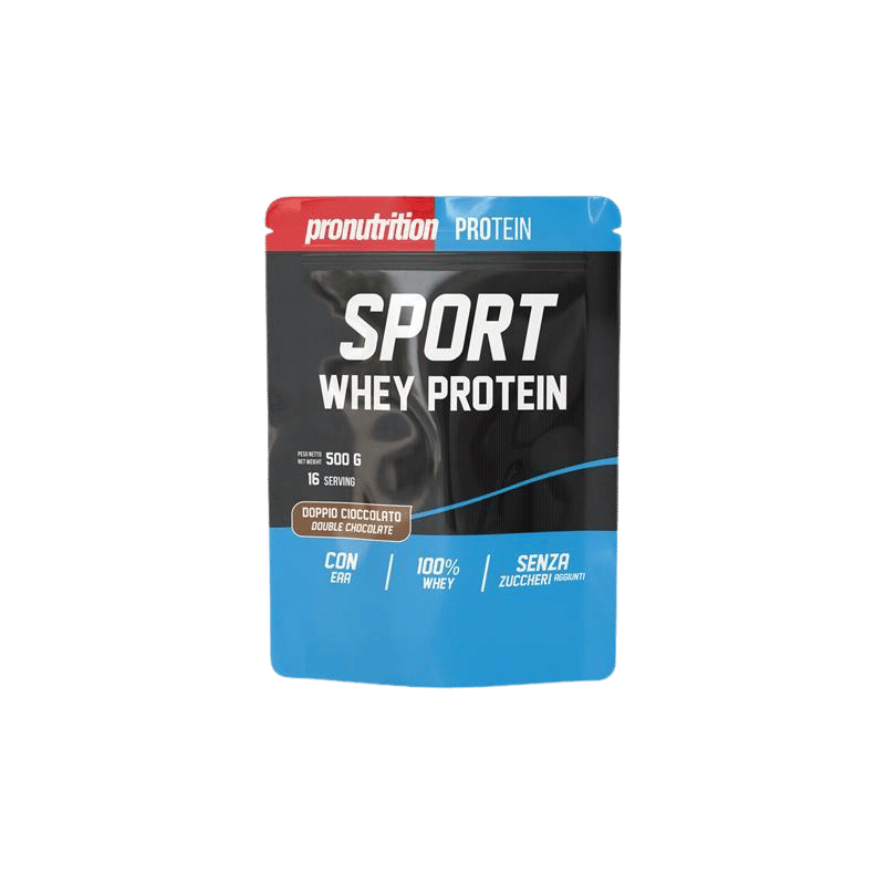Sport Whey Protein Doppio Cioccolato 500g - PRONUTRITION
